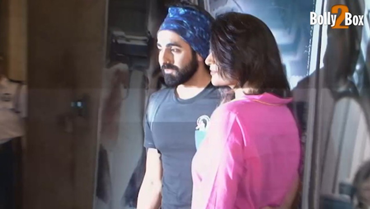 Ayushmann Khurrana at Bollywood Movie Neerja Special Screening | Bollywood Celeb