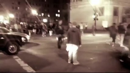 Protester gets hit by car! ACCIDENT CAUGHT ON TAPE