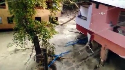 Erzin'de sel bilançosu: 2 ölü, 3 kayıp