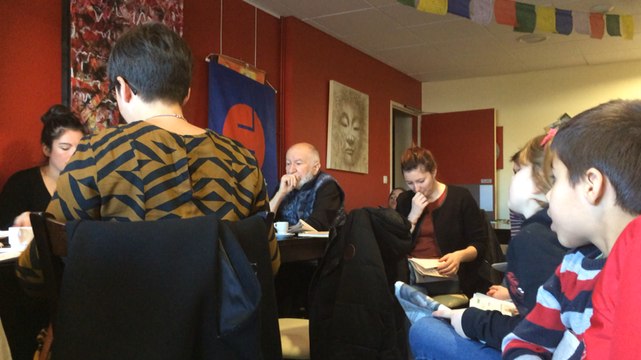 Les enfants à la conférence de rédaction Ouest-France