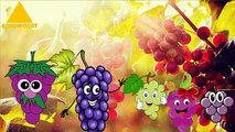Finger Song | Bees-Butterflies-Grapes-Guava Finger Family Song for Kids | Top Kids Songs