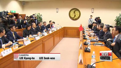 S. Korea, China discuss strategic measures on N. Korea
