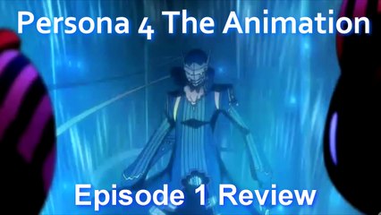 Persona 4 The Animation - Episode 1 // Anime Review