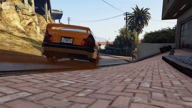 Car Crash Short Clip GTA 5 Rockstar Editor