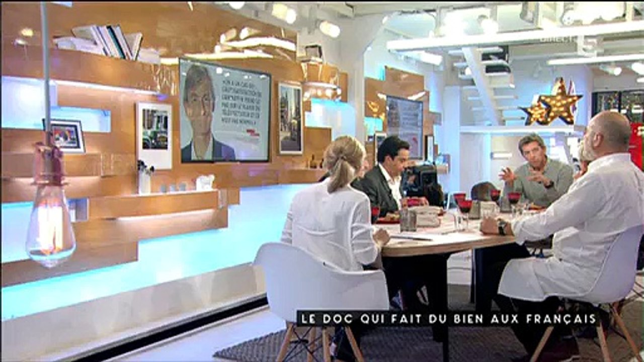 Michel Cymès clash Gilles Verdez  dans "C à vous"