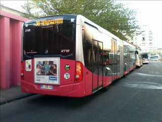 Sound Bus Mercedes Citaro G C2 n°2169 de la RTM - Marseille sur la ligne B2