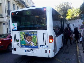 Sound Bus Mercedes-Benz Citaro n°347 de la RTM - Marseille sur la ligne 42