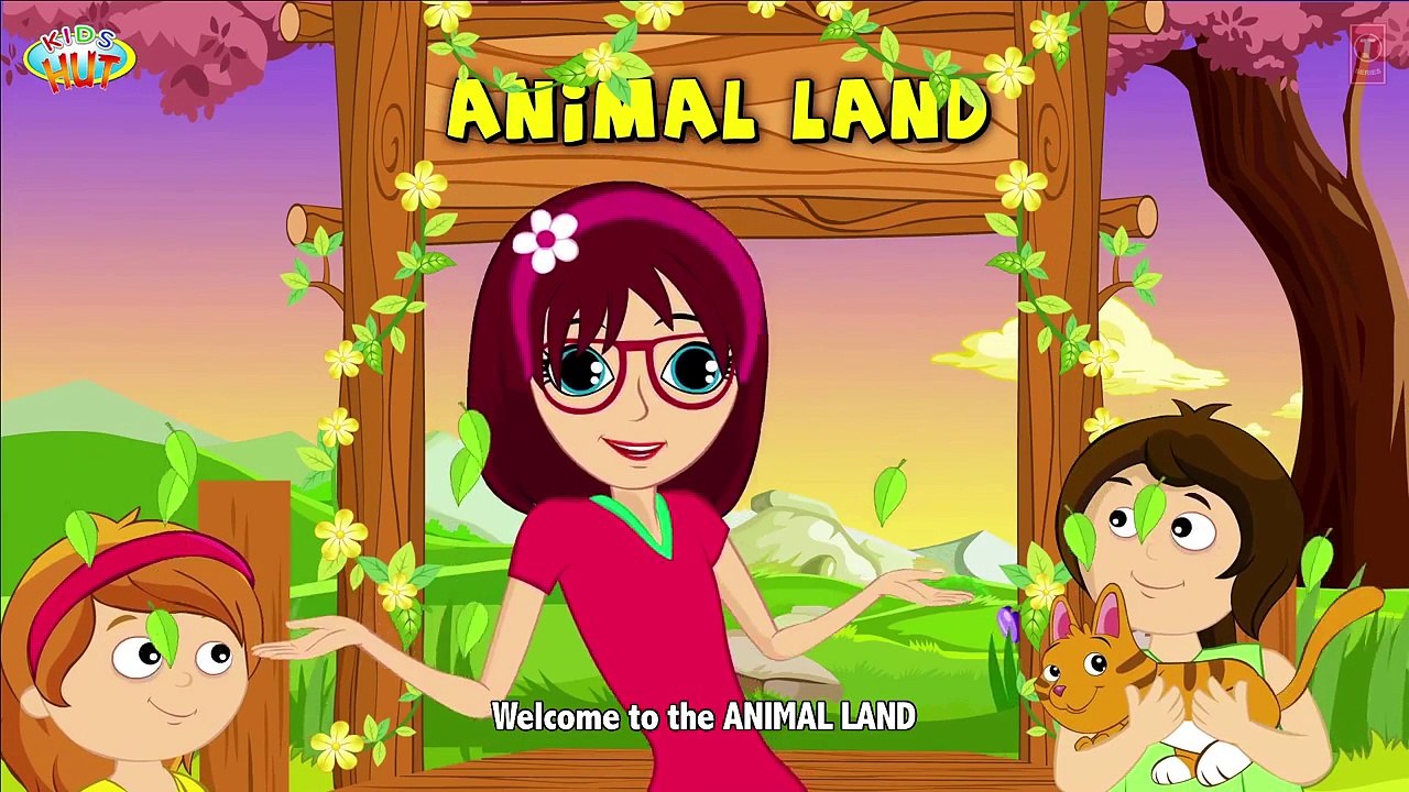 Animal Sound for Children   Cat Sound, Donkey Sound, Cock Sound   Kids Hut