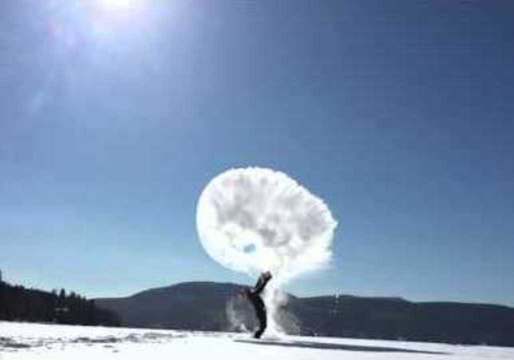 What Happens to Boiling Water at -34° Celsius