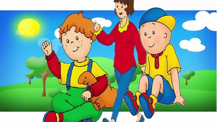 Caillou Finger Family Nursery Rhymes For Children and Kids