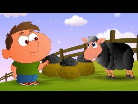 Baa Baa Black Sheep - English Nursery Rhymes - Cartoon And Animated Rhymes