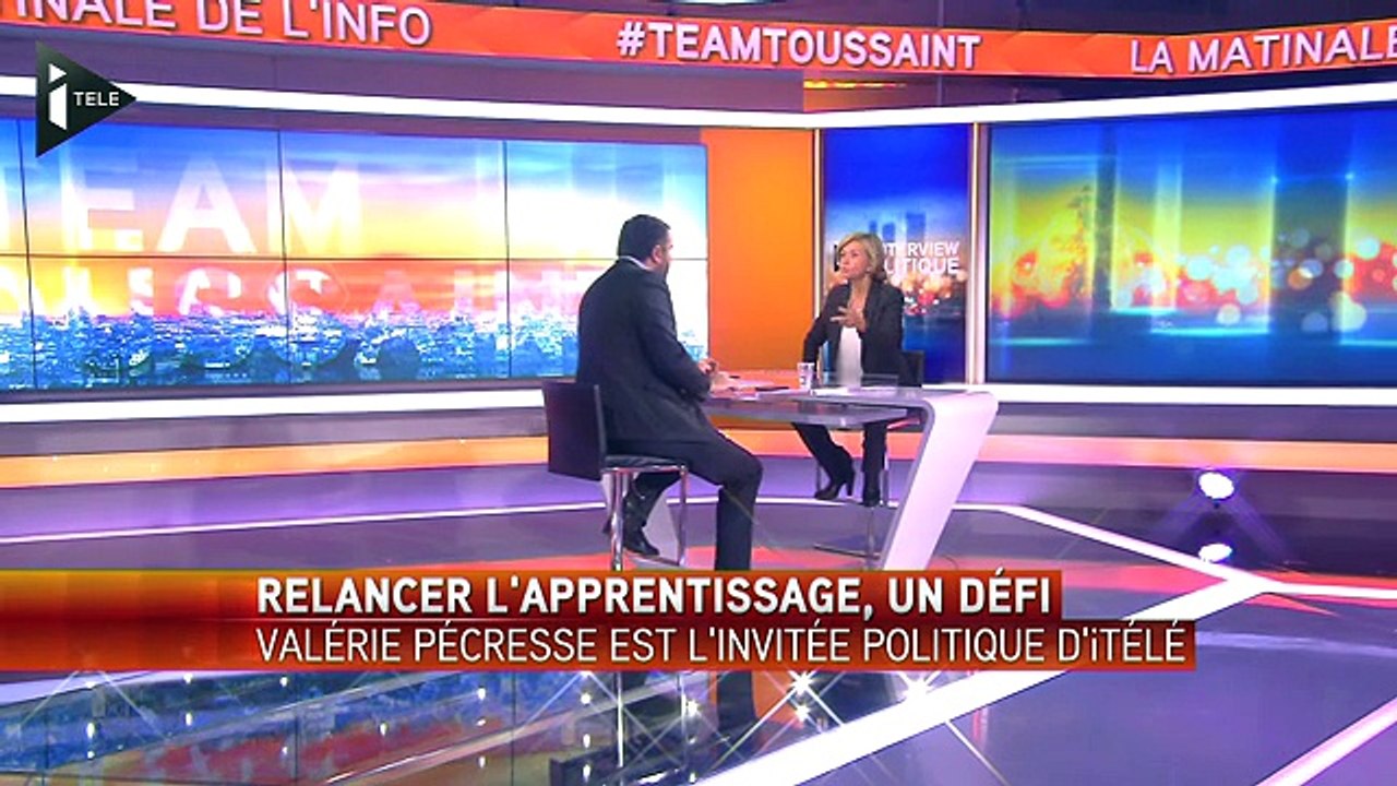 Valérie Pécresse invitée de la matinale d'ITélé le 16 février 2016