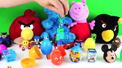 Opening Disney Frozen Play-doh, Shopkins, Super Mario Surprises and Surprise Eggs!