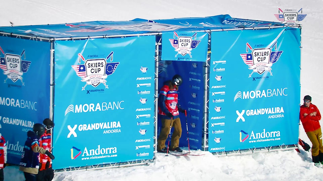 Run Nick McNutt - BC Slopestyle Round 1 - Mora Banc Skiers Cup Grandvalira 2016