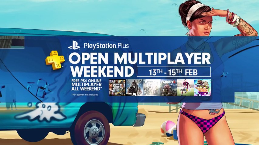 ps plus open multiplayer weekend