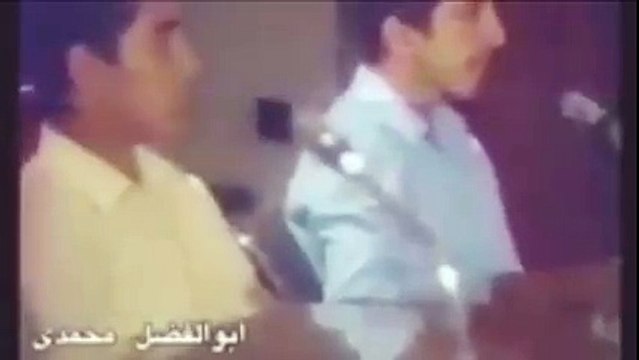 فيديو نادر جداً ...يعرض لاول مرة القائد الشهيد صدام حسين مع الاسرى الايرانيين