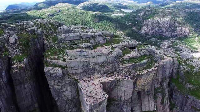 Прекестулен в 4К (Норвегия)