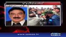 Now Public Will Have to Come on Roads - Sheikh Rasheed Bashing NADRA's Apathy