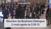 Ségolène Royal ouvre le Business dialogue, 1ère réunion Post-Cop21
