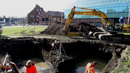 BOOR verricht archeologisch onderzoek - Eerste Heulbrugstraat / Spijkenisse 2016