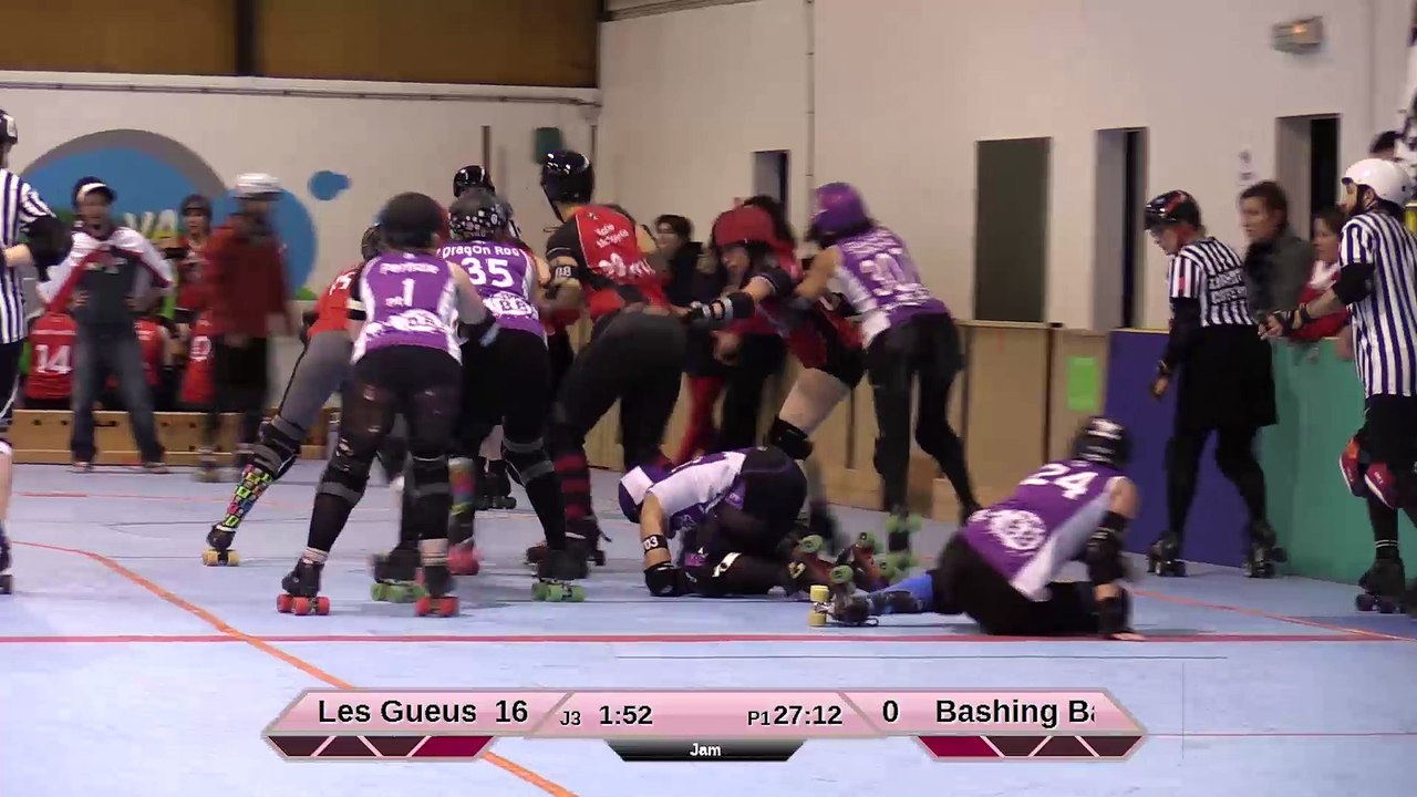 HD_Les Gueuses de Pigalle VS Les Bashings Banshees 1ere mi-temps