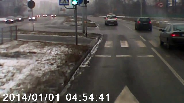 Comment esquiver un Road Rage! Pas mal...