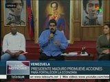 Venezuela: Maduro escucha propuestas económicas de sectores sociales