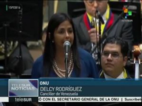 Canciller venezolana destaca labor del Sistema Nacional de Orquestas