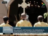 Paraguayos ortodoxos celebran encuentro de Kiril con el Papa