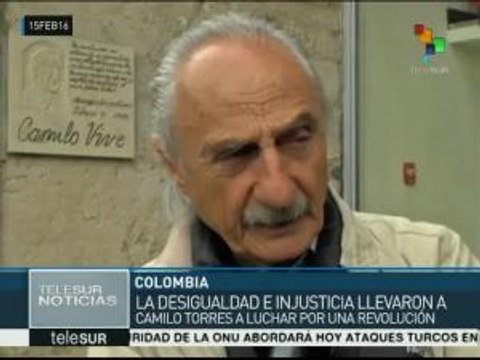 Colombia recuerda la lucha revolucionaria de Camilo Torres
