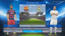 PES 2016 - UEFA Champions League Final - Real Madrid vs Barcelona (PS3/X360 GAMEPLAY)