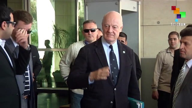 UN Peace Envoy Discusses Humanitarian Access with Syria