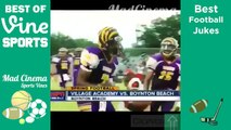 Best Football Jukes VINES of All Time Compilation   Best Football Jukes