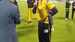 Watch Exclusive Video of Shahid Afridi With His Cute Daughter in Ground