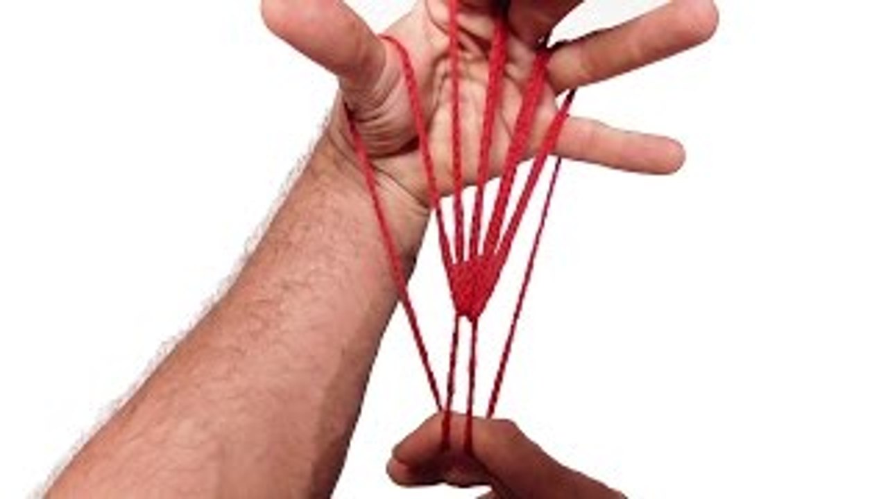 String Tricks! Japanese Fan String Figure Step By Step - Dailymotion Video