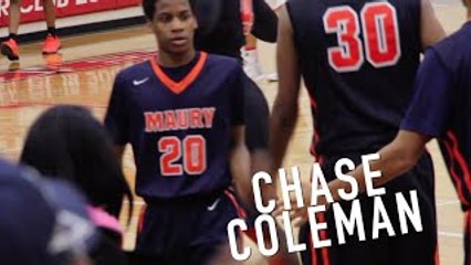 Maurys CHASE COLEMAN buries step-back GAME WINNER!!