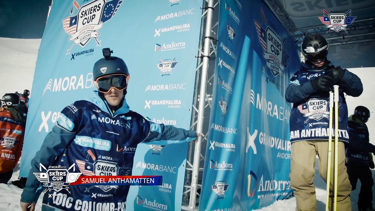 Run Sam Anthamatten - BC Slopestyle Round 2 - Mora Banc Skiers Cup Grandvalira 2016