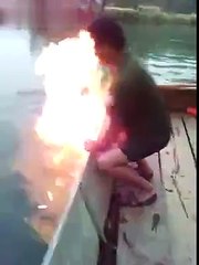 Man sets Water on Fire.. **Volume**