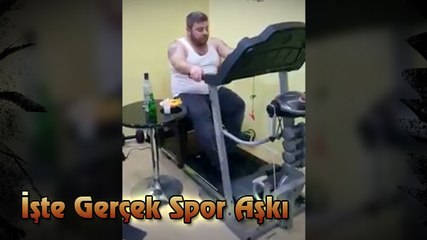 İşte Gerçek Spor Aşkı