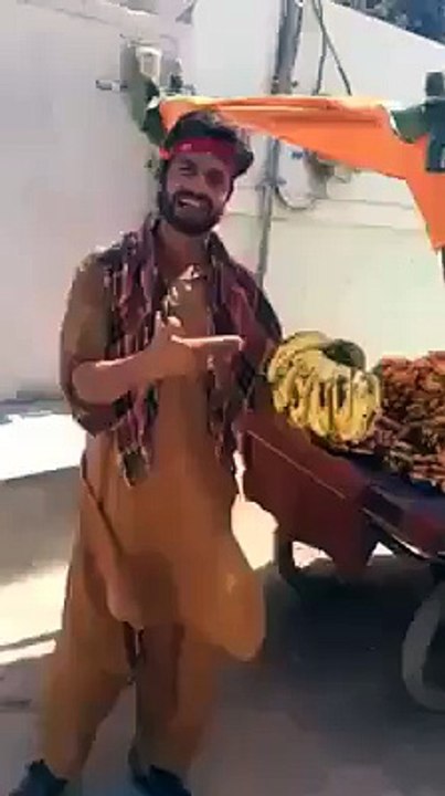 Marketing of banana seller!