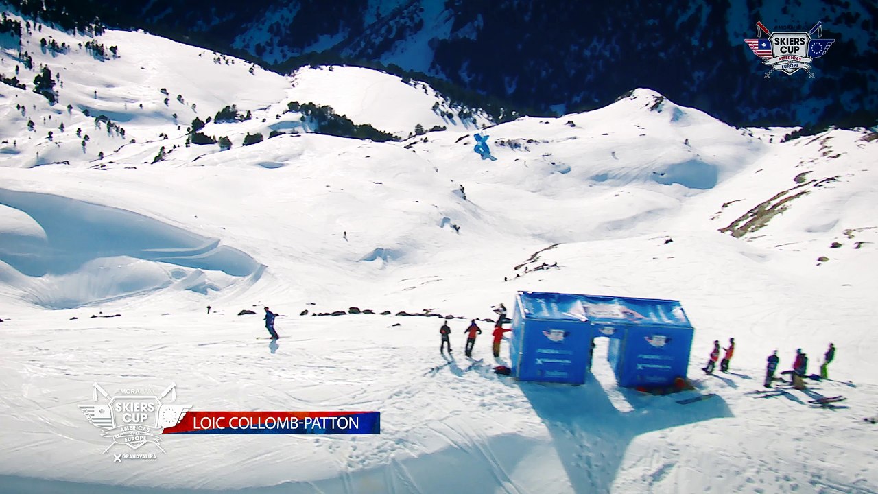 Run Loïc Collomb-Patton - BC Slopestyle Round 2 - Mora Banc Skiers Cup Grandvalira 2016