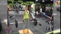 Samantha 100 Kgs Weight Lift | Gym Workouts and Fitness (Comic FULL HD 720P)