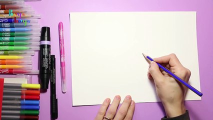 Nasıl Çizilir? Minişler Zoe Trend Boya Boya