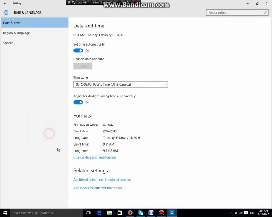 how to change windows 10 default language