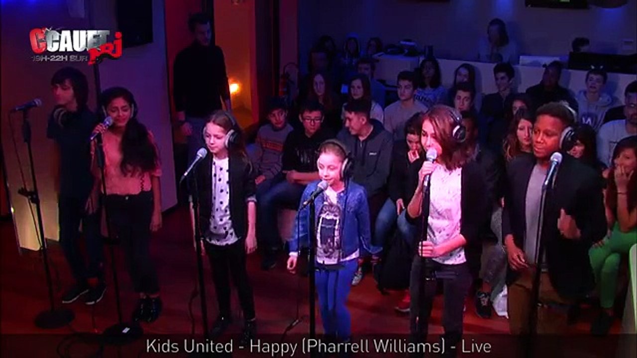 Kids United - Happy (Pharrell Williams) - Live  - C’Cauet sur NRJ