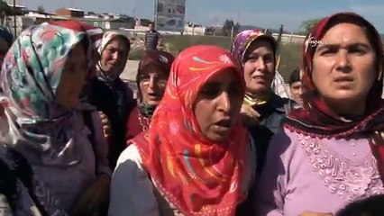 'Servis istiyoruz' diyerek yol kapatmaya kalkıştılar, polis izin vermedi