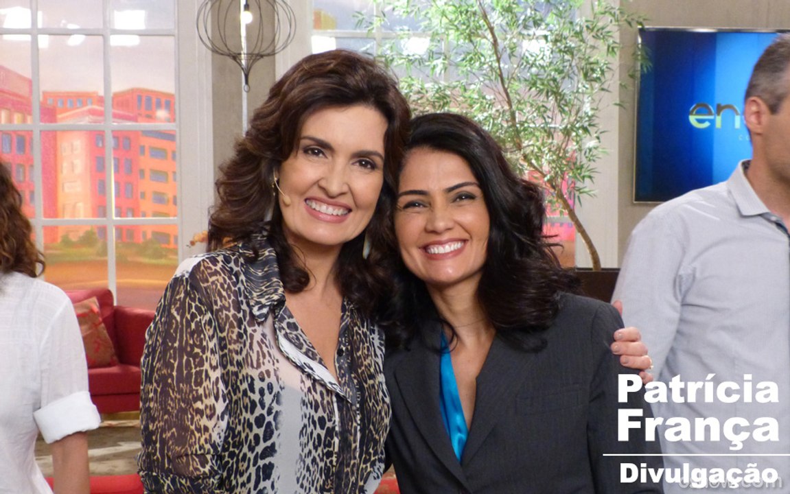 Patrícia França no 'Encontro' - 17/07/2014