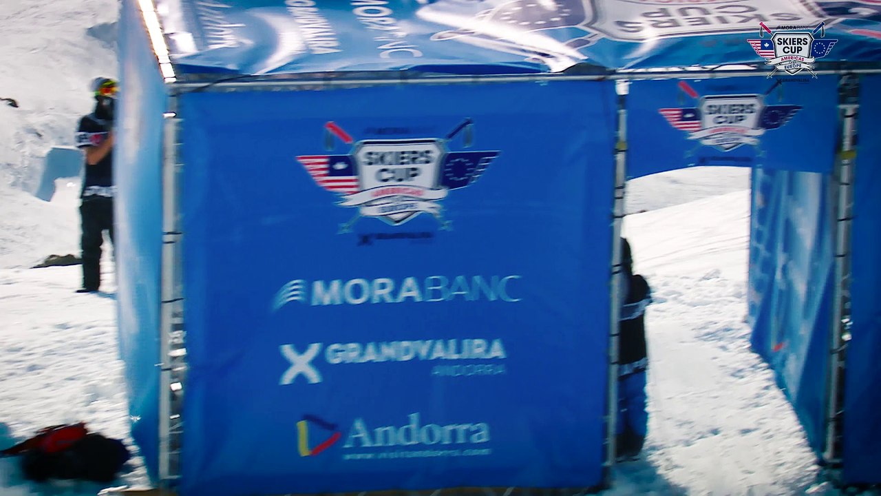 Run Sam Favret - BC Slopestyle Round 2 - Mora Banc Skiers Cup Grandvalira 2016