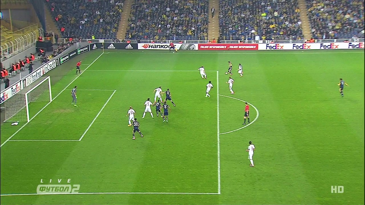 Souza Goal HD - Fenerbahce 1-0 Lokomotiv Moscow - 16-02-2016