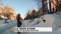 No relief as massive blizzard paralyses US East Coast